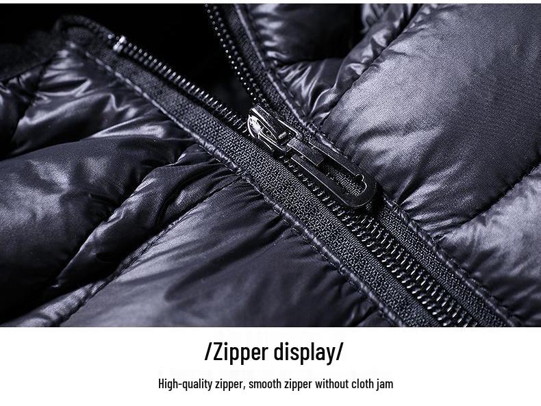 Men's 2023 Lightweight Hooded Cotton Jacket, Warm Winter Outerwear