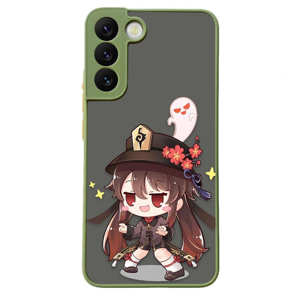 Genshin Impact Nydelig Jente Anime Støtsikkert Telefondeksel For Samsung Galaxy S22 Ultra S21 S20 FE S10 S9 S8 S10E Lite Plus 5G Deksel