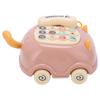 Kids Cute Mobile Phone Toy 16 Different Functions Children Simulation Cat Phone Car