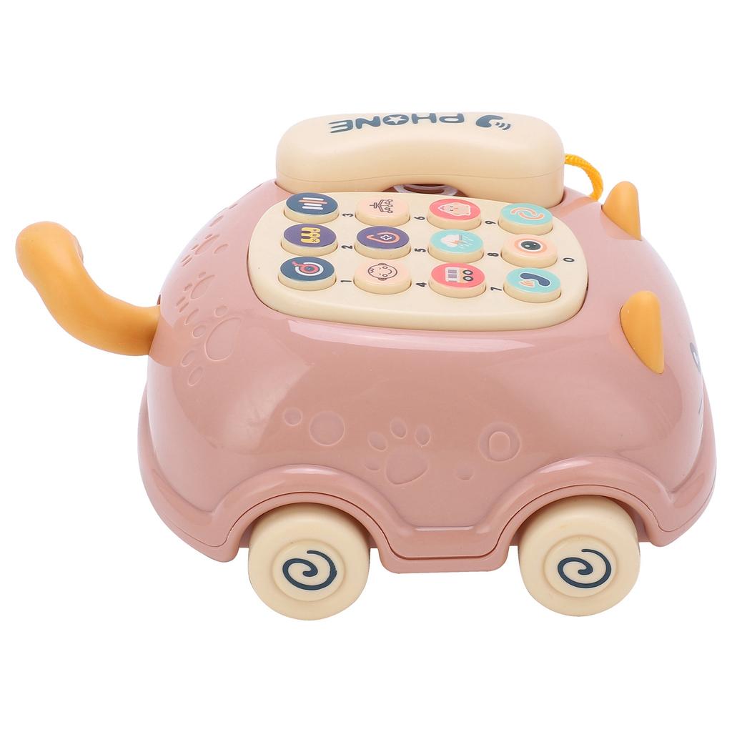 Kids Cute Mobile Phone Toy 16 Different Functions Children Simulation Cat Phone Car