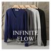 2025 Autumn/Winter Men's Casual Korean Style V-Neck Cardigan Sweater