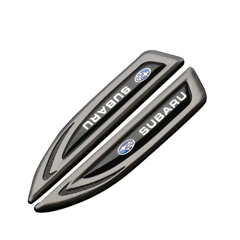 Metal Badge for Subaru Logo ASCENT Impreza Legacy STI Forester XV Outback WRX BRZ Tribeca WRC Car Fender Sticker Side Emblem X777
