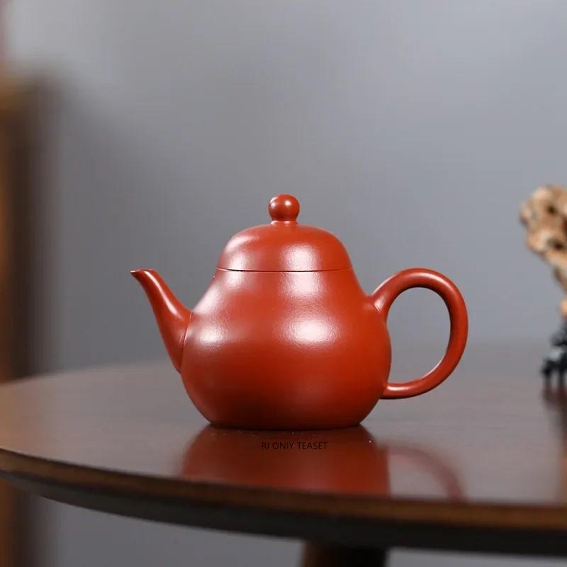 

120ml Yixing Purple Clay Teapots Chinese Famous Handmade Small Capacity Tea Pot Beauty Zisha Kettle Teaware Tea Ceremony Gifts