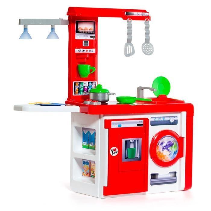 Cuisine pour enfants - MOLTO - Molto Cuisine avec lampe - Rouge - Mixte - A partir de 3 ans