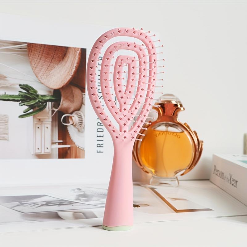 Detangler Hair Brush Travel Wet Detangling Brush Dry Detangling Hairbrush with Soft Bristles Glide Through Tangles