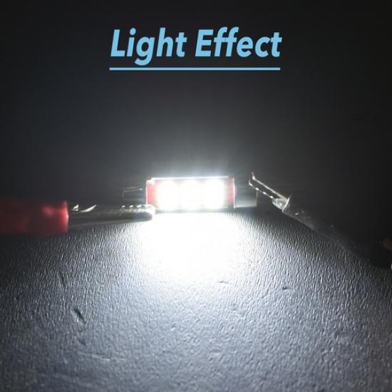 AUXITO C5W Festoon 31MM LED Trunk Map Bulbs 6000K Error Light White Free Canbus