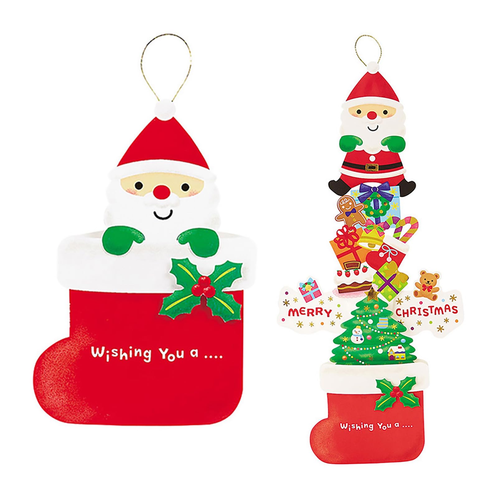 Sanrio Christmas Message Card Santa from Boots JX 68-5 242951