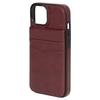 6.1in Phone Case Compatible for IPhone 13 PU Leather Wallet Phone Case with Magnetic Buckle Protective Case with Clip