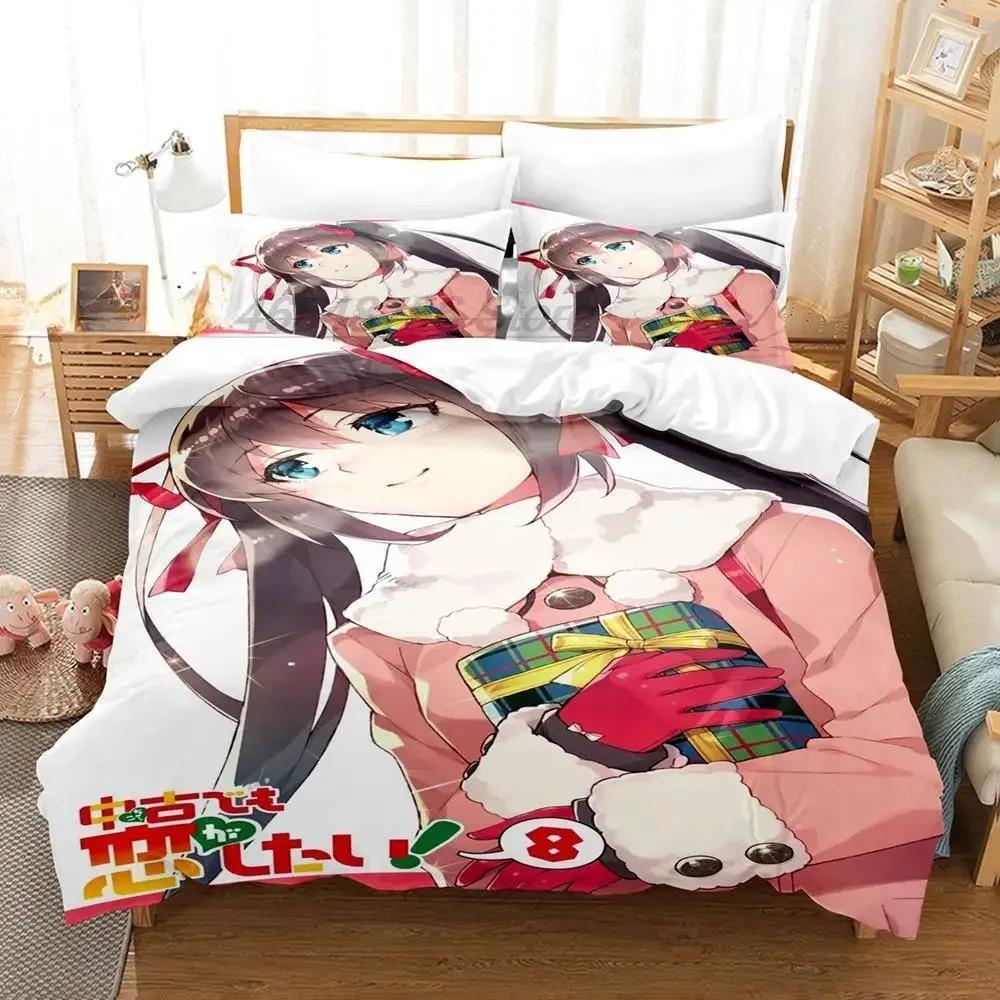 

Chuunibyo Demo Koi ga Shitai! Люблю Chunibyo Другие заблуждения! Комплект постельного белья Single Twin Full Queen Bed Set Спальня Пододеяльник 135X200cm-2pcs