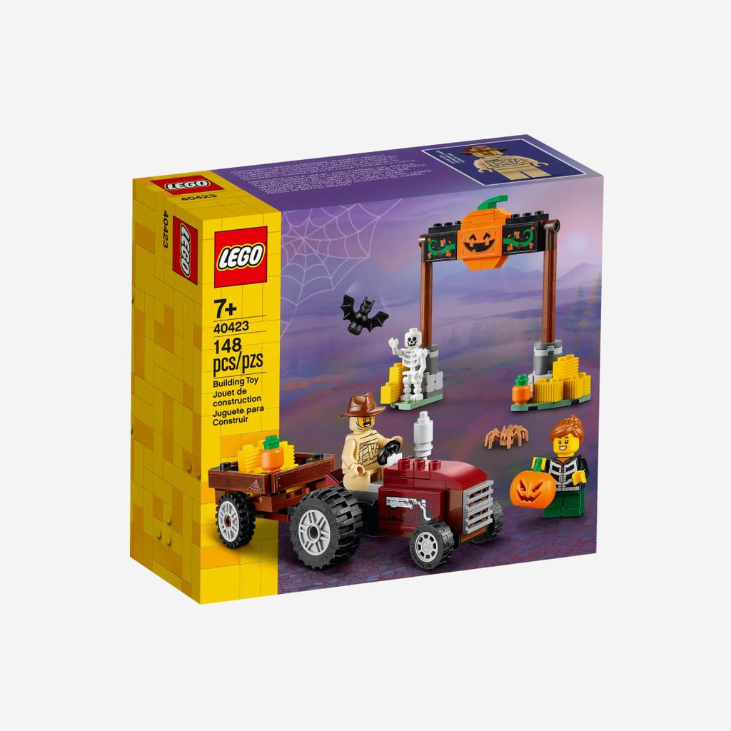 Paseo en Carroza de Heno de Halloween Lego