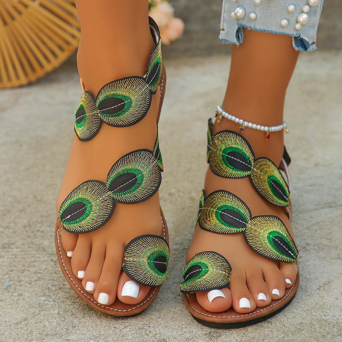 

Women s Peacock Feather Print Slip 36 зелёный