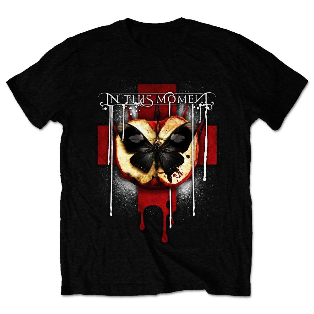 In This Moment Band Butterfly T-shirt Cotton Unisex T-Shirt XXXL