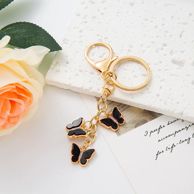 Butterfly Keychains: European & American Pendant Charms for Backpacks
