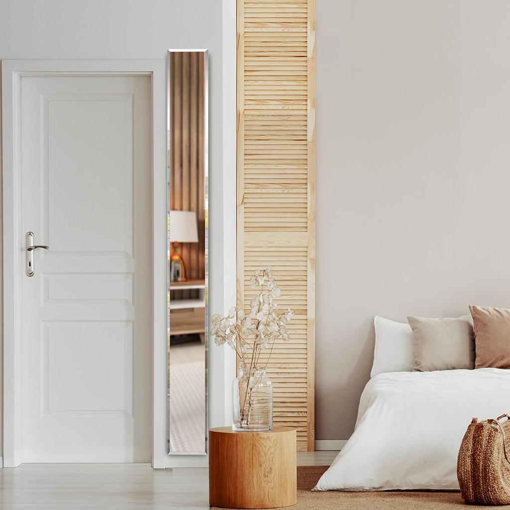 Muramatsu Kagami Store Mirror Full Body Wall Hanging Made in Japan DIY Set 18 x 180cm Mirror with Installation Supplies Large Mirror Installation