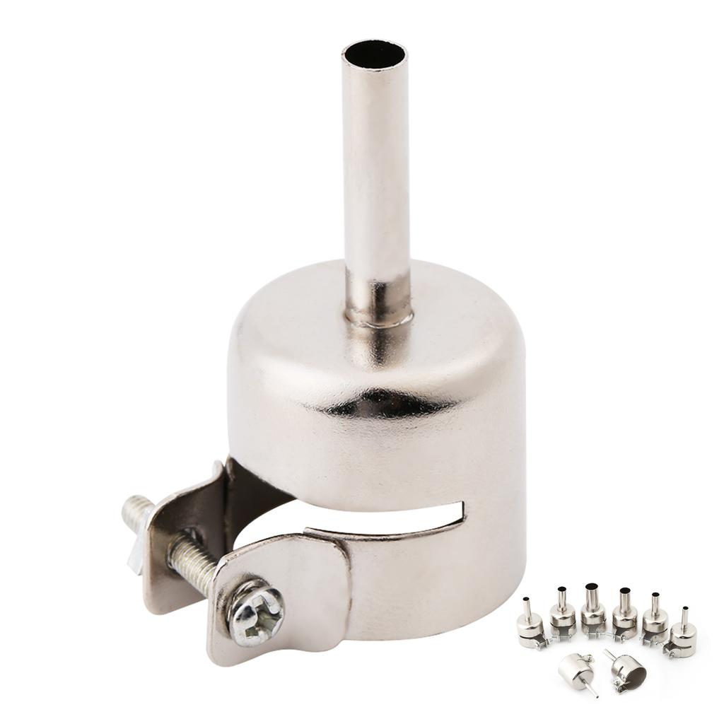 8pcs Set Heat Gun Nozzles Kits For Hot Air Soldering Station Repair Tools(3 4 5 6 7 8 10 12mm)