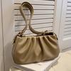 Premium Texture Plissert Cloud Bag Dame Bag Populær Messenger Bag Utenlandsk stil Skulder Armhule Bag