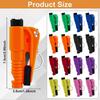 High Quality Brand New  16Pcs Car Window Breaker Key Chains, Portable 3 In 1