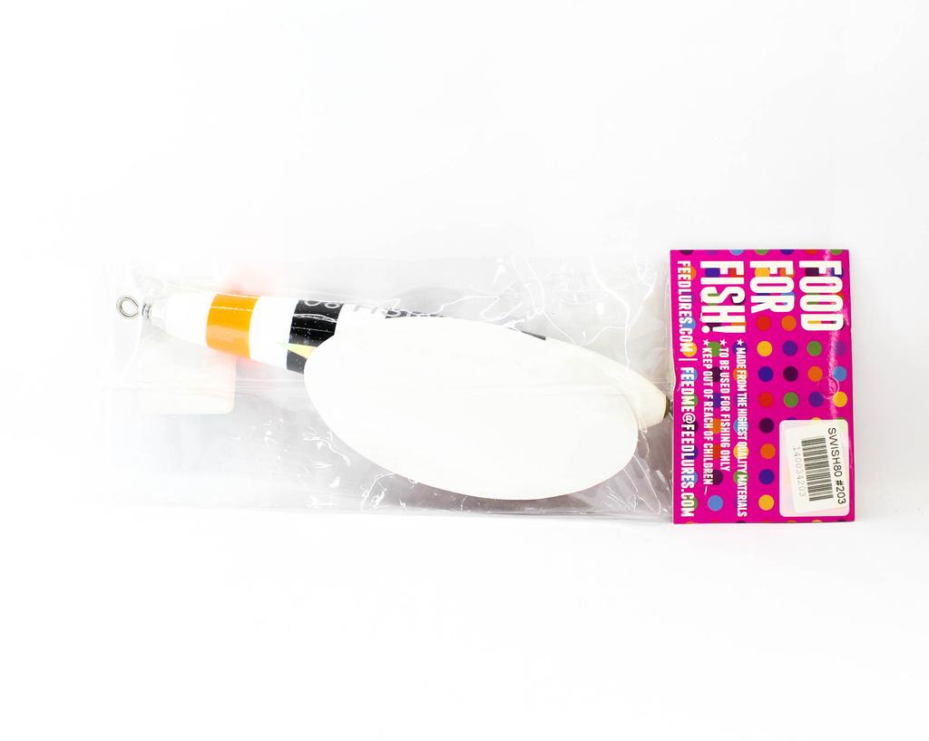 Feed Swish 80 Hand Made Wood Floating Lure 80 Grams 203 (4203)