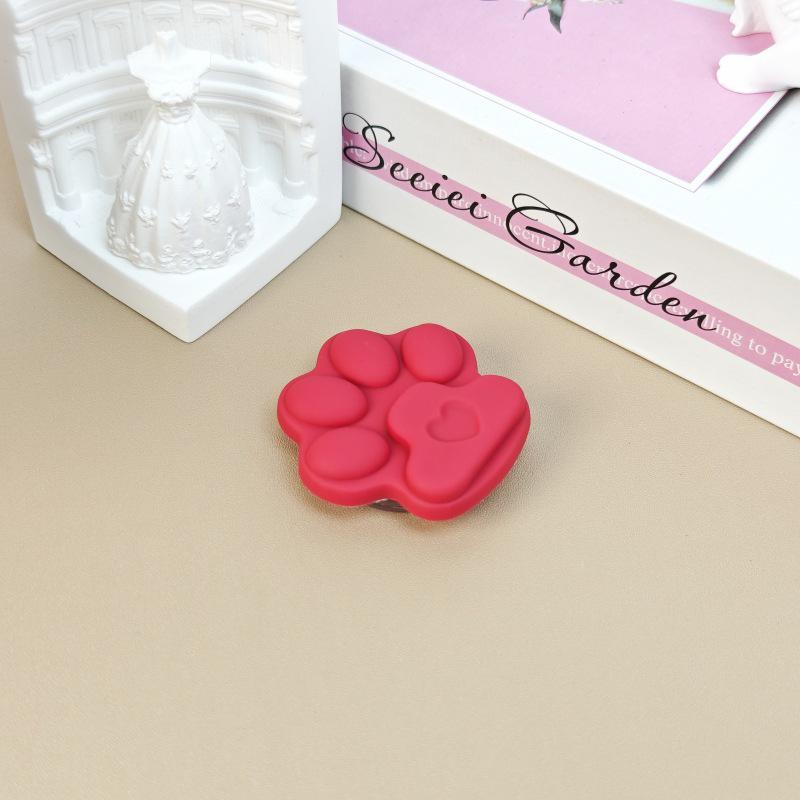 Cute Cat Paw Silicone Airbag Phone Holder & Refrigerator Magnet