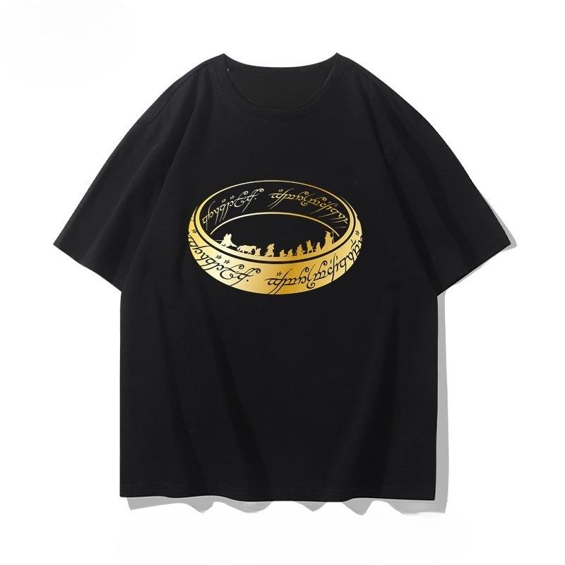 The Lord Of The Rings Gaming T Shirt Unisex Unisex Cheap Polyester Material Short Sleeve Graphic T Shirts Gothic Camisetas Unisexs Top