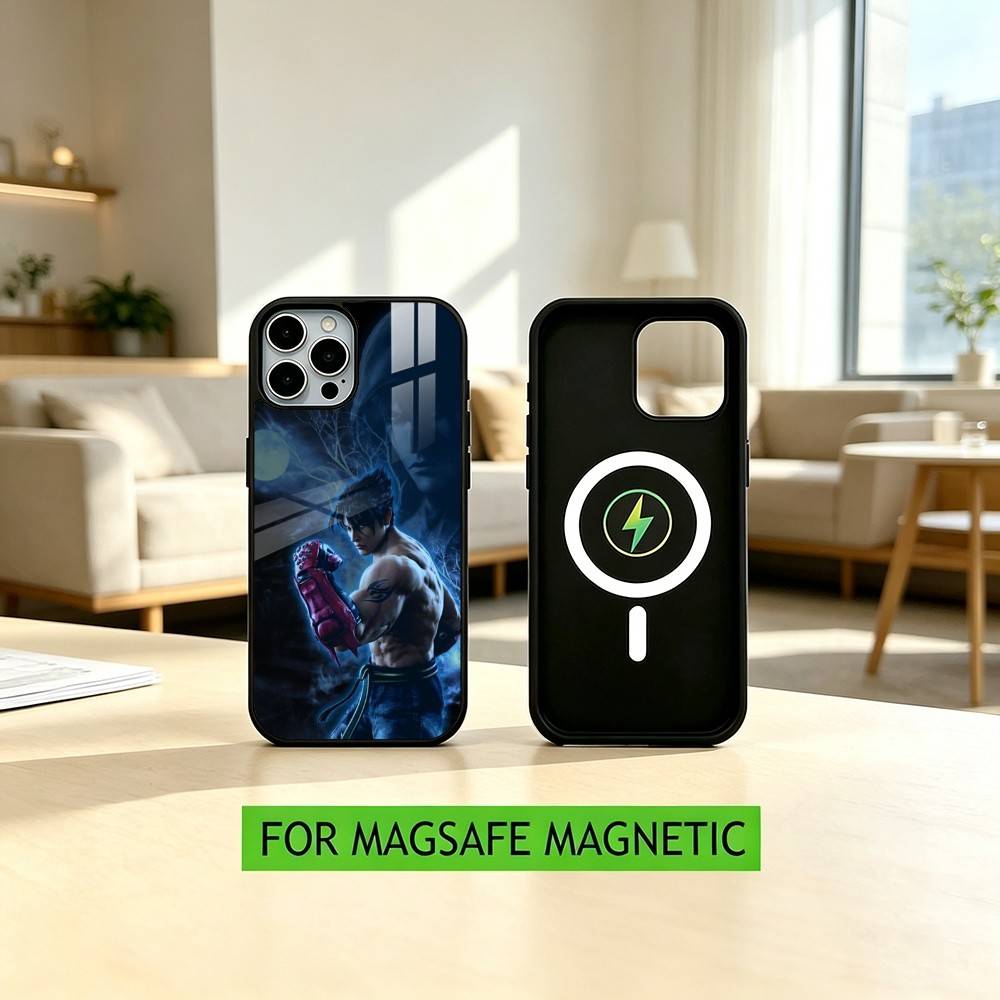 T-Tekken 8 Game Phone Case For iPhone17,16,15,14,13,12,11 Plus,Pro Magnetic with Magsafe Wireless Charging