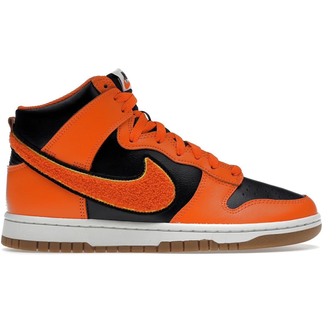 

Кроссовки Nike Dunk High Retro Chenille Swoosh Safety Orange(ДР8805-002) 42.5