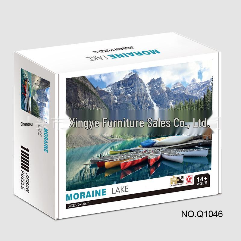 Qiwan 1000-Piece Animal & Landscape Jigsaw Puzzles for Adults & Kids
