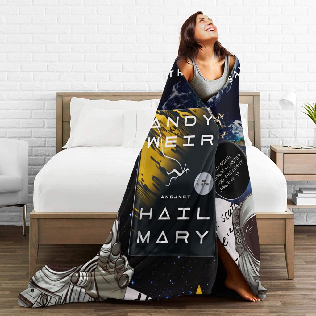 Project Hail Mary Blanket Quality Warm  Throw Blanket Autumn Decorative Couch Chair Sofa Bed Fashion Bedspread
