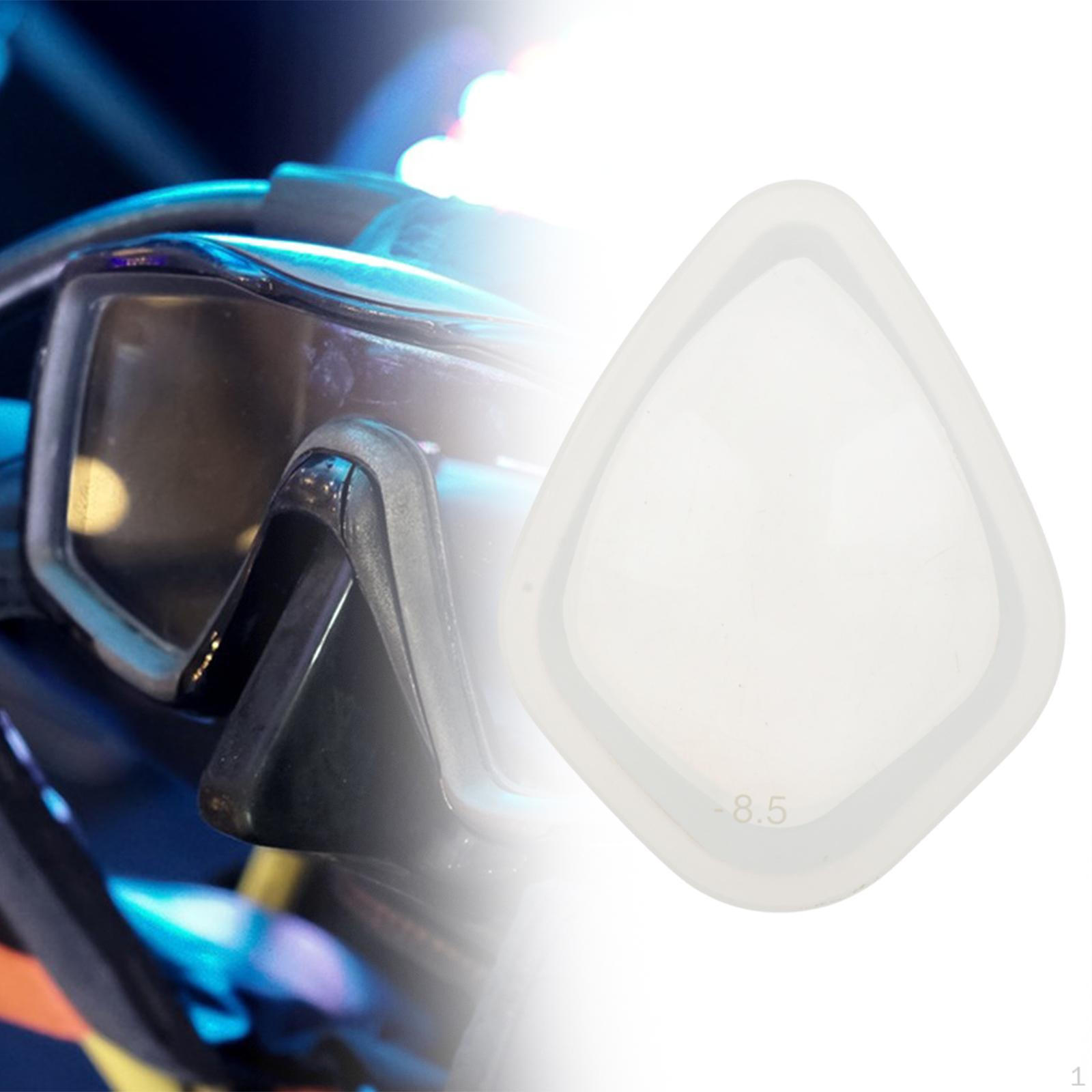 

Очки для дайвинга с линзами для близорукости Прозрачные для мужчин, женщин, взрослых для подводных занятий 850 degree