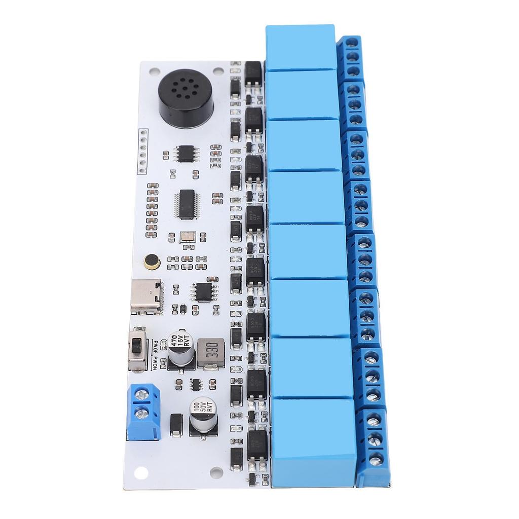 Stemmegjenkjenning Relé US516P6 Chip Type C Grensesnitt 5.08mm Skruekoblingssokkel Lydrelé for Smart Apparat