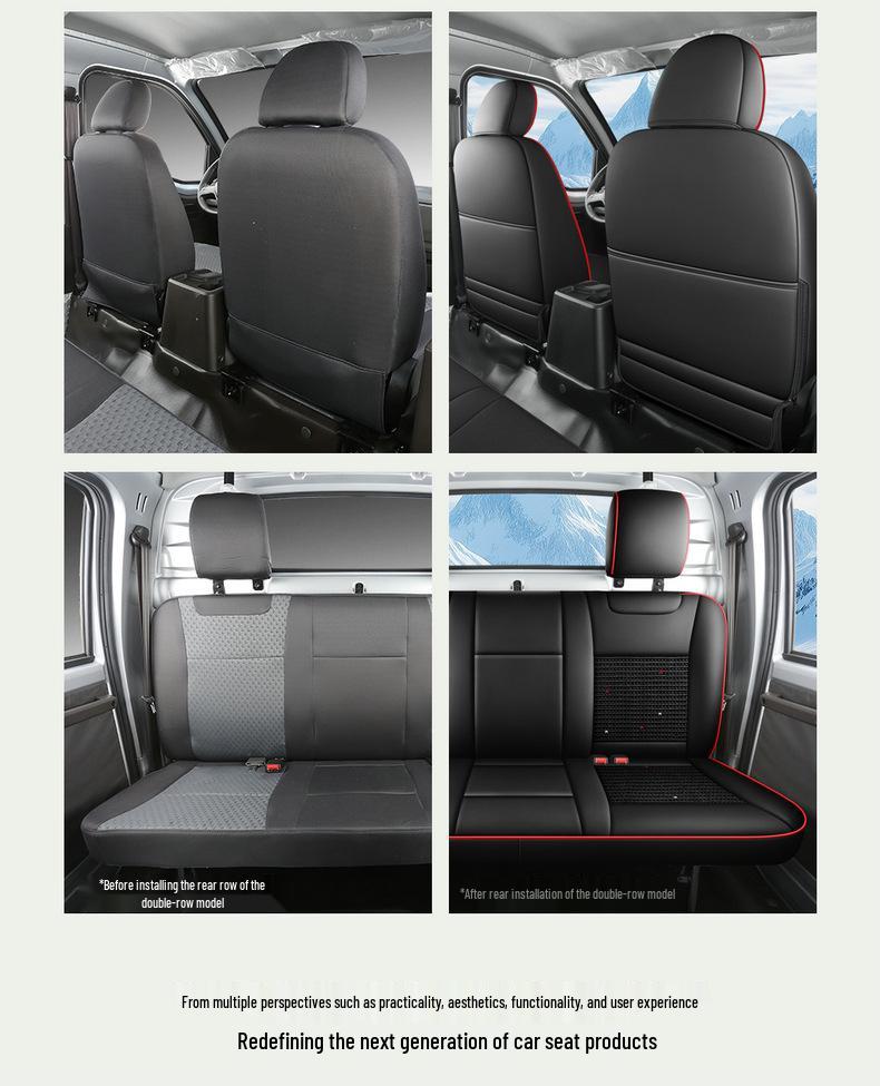 Wuling Rongguang Seat Covers: Breathable Ice Silk for Two or Five-Seater Models