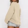 Sweatshirts For Women Oversized Crewneck Fleece Pullover Long Sleeve Tops Comfy Fall Winter Fashion Outfits