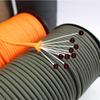 9-Core 100m Polyester Paracord for Outdoor Camping, Binding, or Bracelet Weaving.