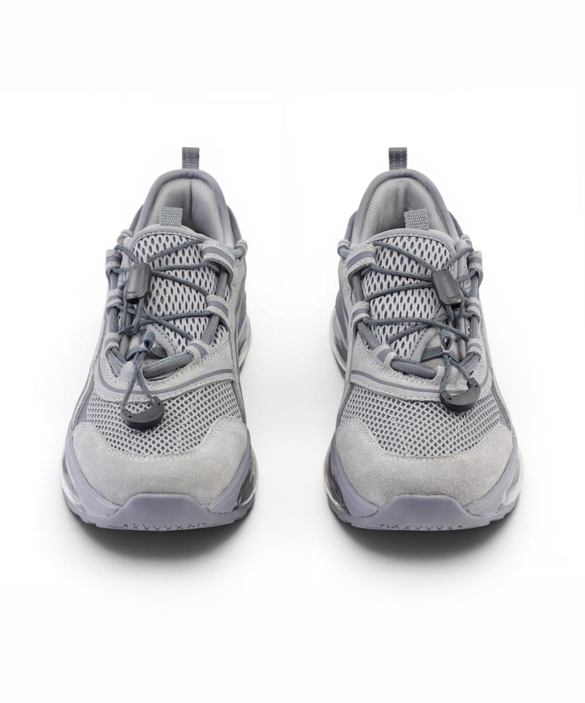 Yase Songi Songi X Yase Offset Quick Racer Air Sole Sneakers Grey