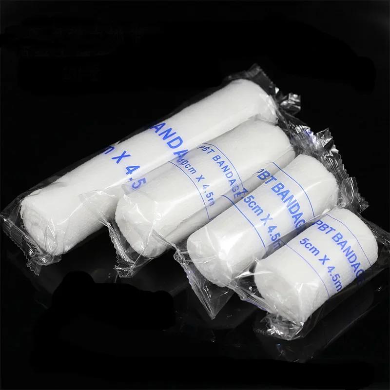 1pc Elastic Bandage First Aid Kit Gauze Roll Wound Dressing Medical Nursing Emergency Care Bandages