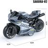Zinc Zinc Alloy Simulation Locomotive Model Mini Simulation Motorbike Motorcycle Action Figures  Boys Toys