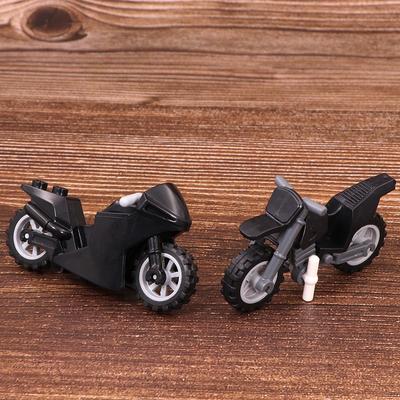 Terrängmotorcykel Vapen Leksaker Kompatibel Playmobil City Militärfigurer Byggkloss Tegel Original Mini Leksaker