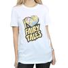 Disney Womens/Ladies Beauty And The Beast I Love Fairy Tales Cotton Boyfriend T-Shirt
