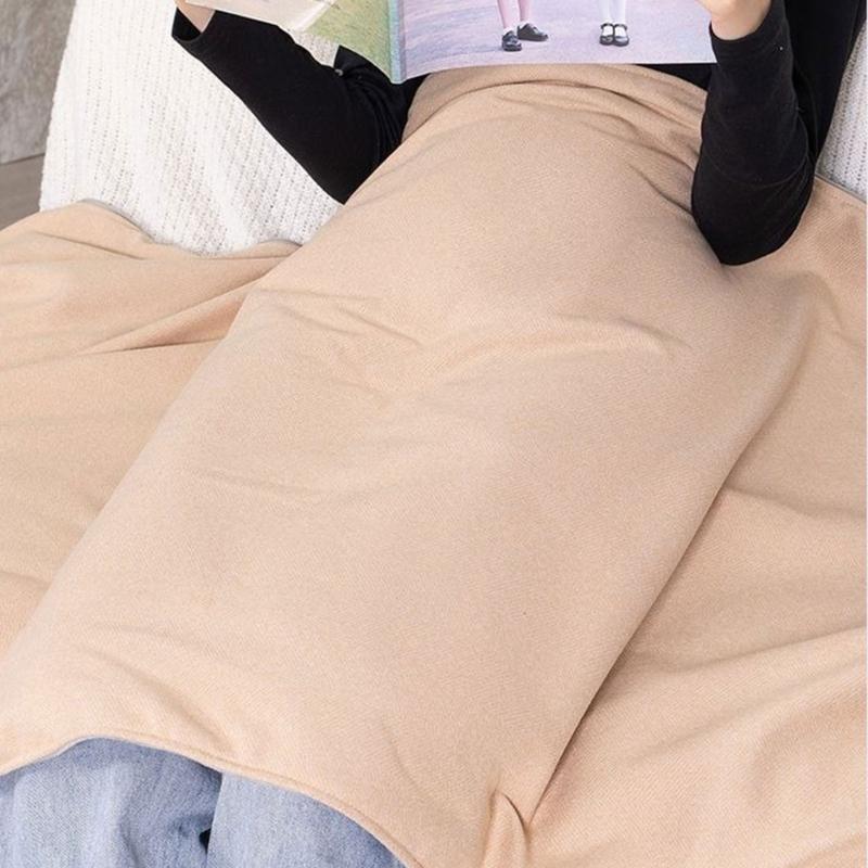 USB Heated Shawl Wrap for Women USB Electric Blanket with 3 Heating Levels and Zippered Designing