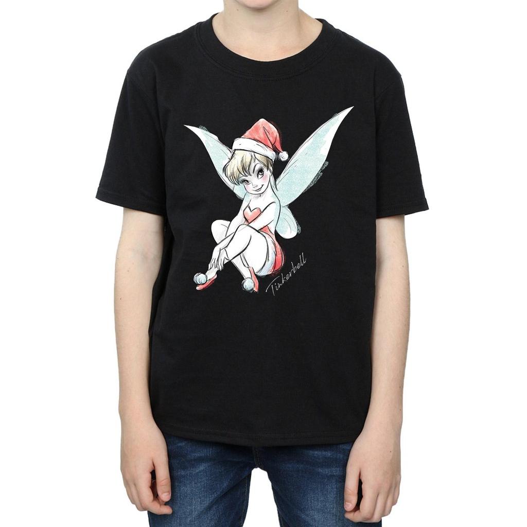 Disney Boys Tinkerbell Christmas Fairy T-Shirt