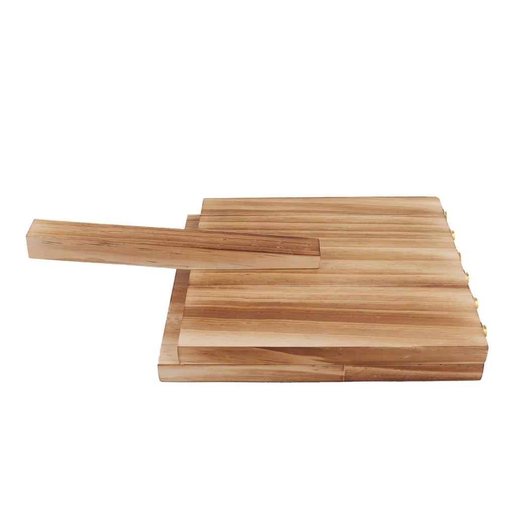 Tortilla Press Wood Multifunction Nonslip Wooden Handle Fine Workmanship Dough Pressing Tool