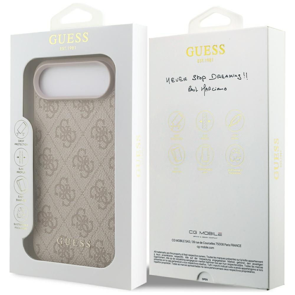 Guess 4G Classic Case for iPhone Air Pink