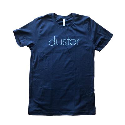 Duster Band Logo Schwarz Kurzarm Baumwoll T-Shirt Unisex S-5XL