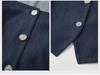 [In Stock] Plus Size Women's Retro Denim-Look Top & Wide-Leg Pants Summer Slimming Set 6160