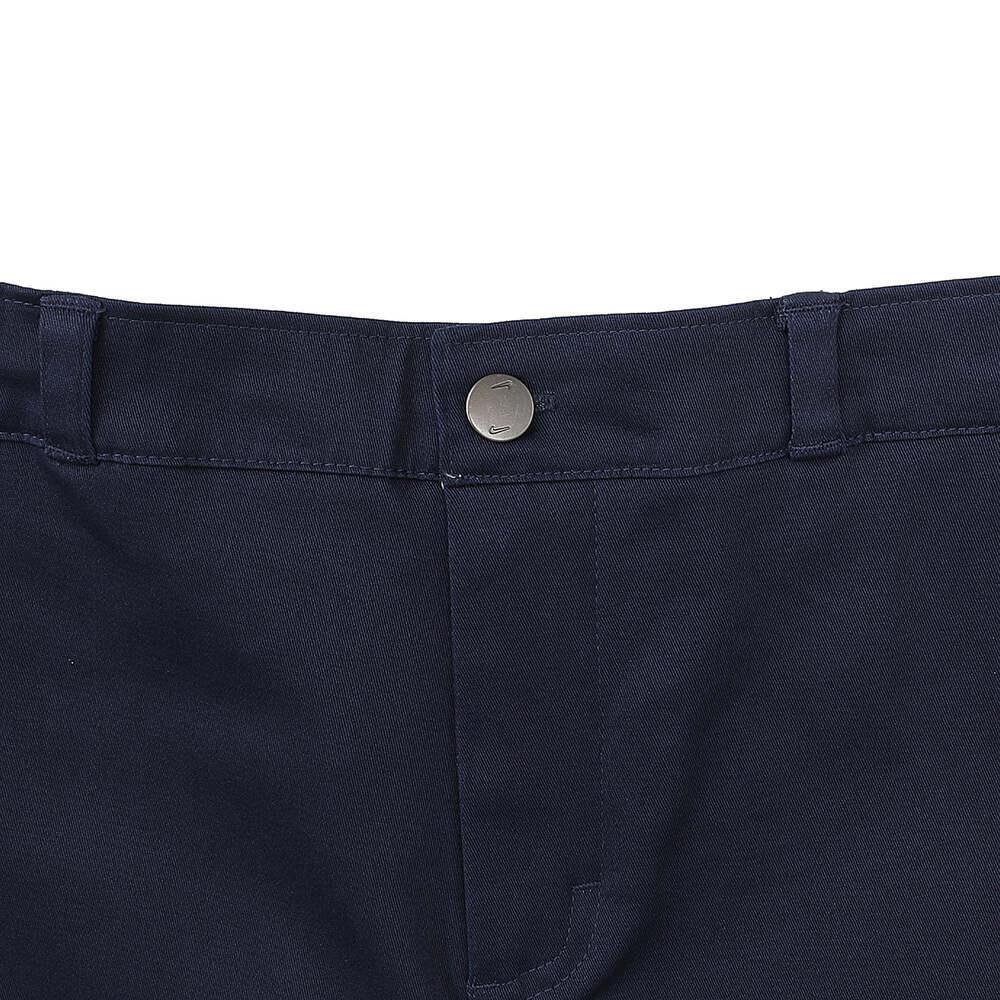 Nike Chino Pants Casual Comfortable Solid Navy Blue Kids Bottoms FN9215-410