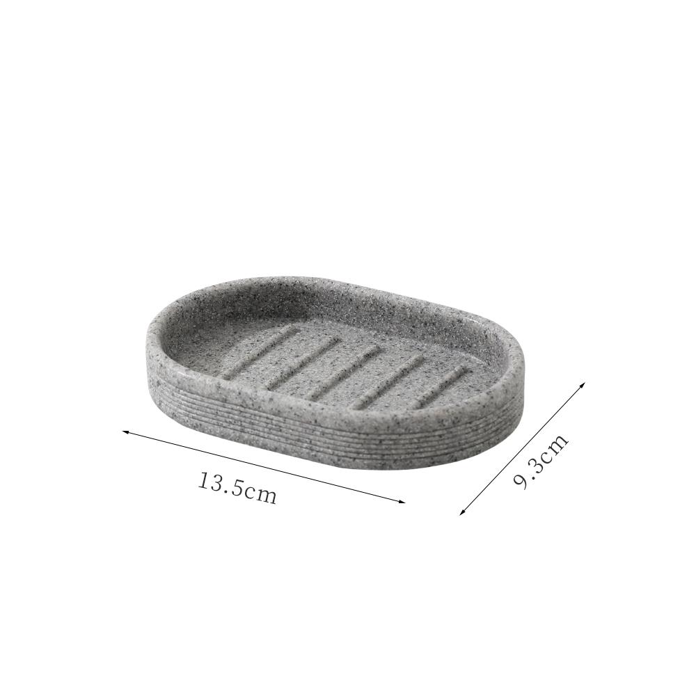 

Sand and Gravel Bathroom Toiletries Toothbrush Holder Cotton Swab Jar with Lid Lotion Bottle Cup Soap Dish Home Accessories,1pc