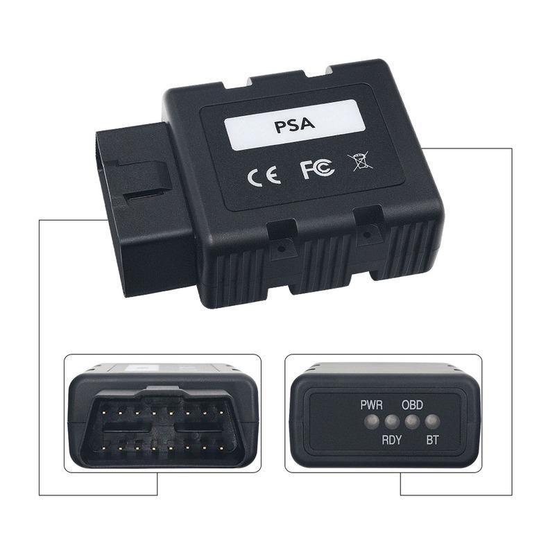 Neuester OBD2-Scanner PSA-COM BT für Peugeot/Citroen Ersatz für Lexia 3 Für Renault-COM Steuergerät Schlüsselprogrammierer Ersetzt Can Clip