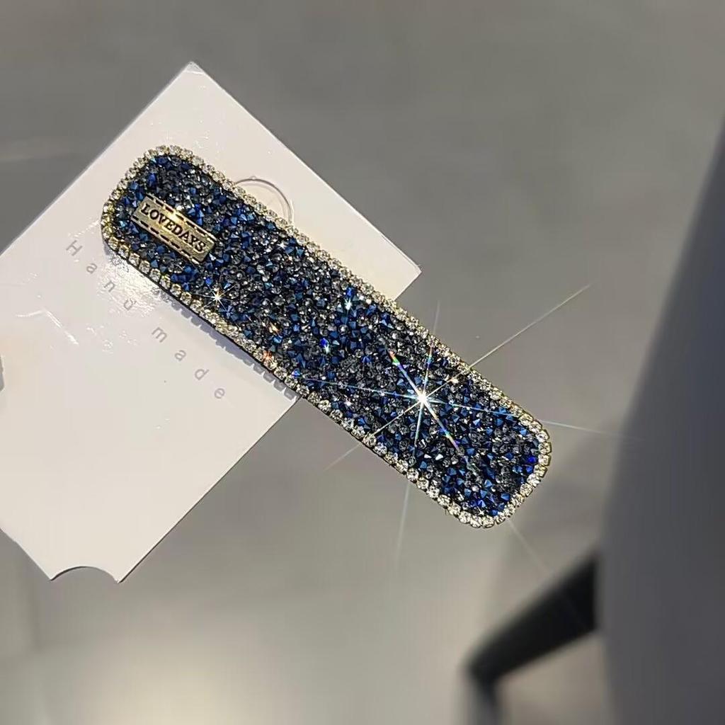 Versátil Pinza para el Pelo de Diamantes de Alta Gama: Accesorio de Moda para la Frente y el Flequillo