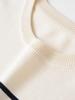 Spring 2026 European-American Style Women's Round Neck Striped Knitwear