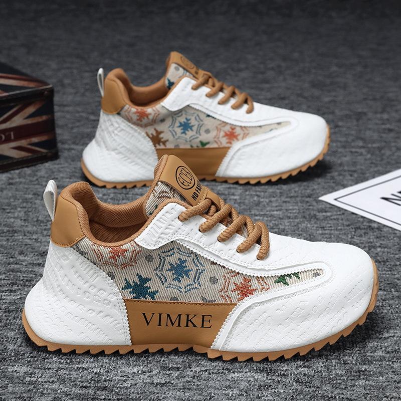 

Large size 39-48 new cloth splicing fashionable platform dad shoes casual youth sports men s shoes 39